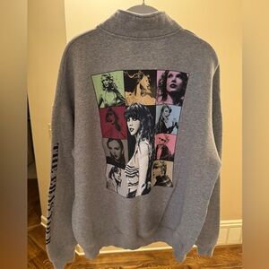 Taylor Swift The Eras Tour 1/4 Zip Sweatshirt